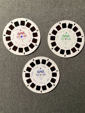 Yu-Gi-Oh! 1996 3D View-Master- 3 Reels and Case